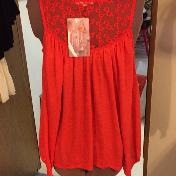 🌻orange love Fire tunic 🌻 - Picture 2 of 6